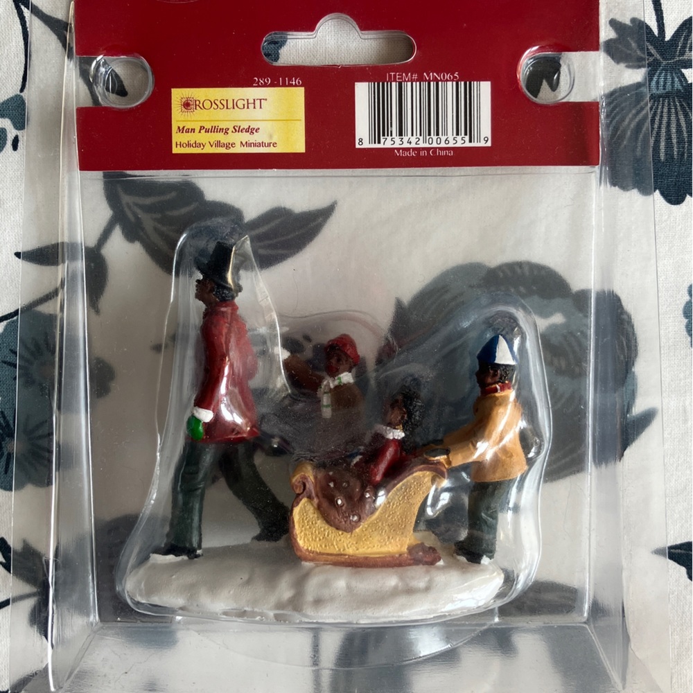 🎄Family with Sleigh Holiday Miniature Set
